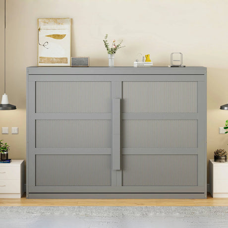 Murphy Wall Bed Modern Design With LED Lights - Furniture Home Direct