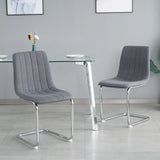 Modern Dining Chair With Metal Legs - Furniture Home Direct