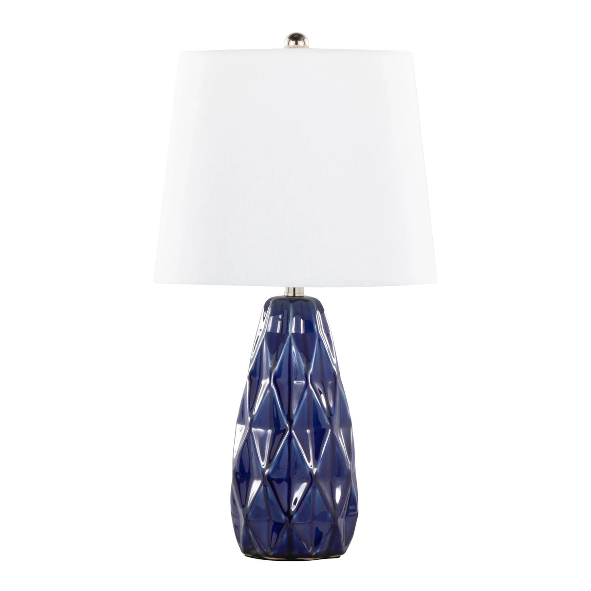 Hex - Contemporary Lamp (Set of 2) - Furniture Home Direct