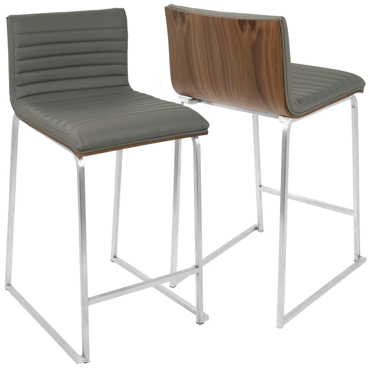 Mara - Contemporary Elegant Design Counter Stool (Set of 2) - Furniture Home Direct