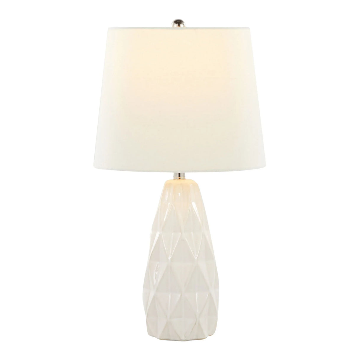 Hex - Contemporary Lamp (Set of 2) - Furniture Home Direct