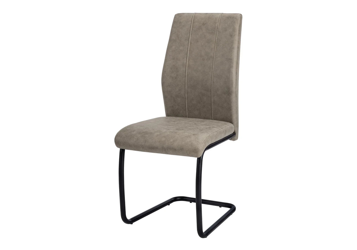 Dining Chair, Side, Upholstered For Dining Room, Contemporary & Modern (Set of 2) - Furniture Home Direct