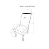 Ariya - Stylish Design Dining Chair - Furniture Home Direct
