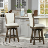 Henry - Armless Swivel Counter Height Bar Stool - Furniture Home Direct
