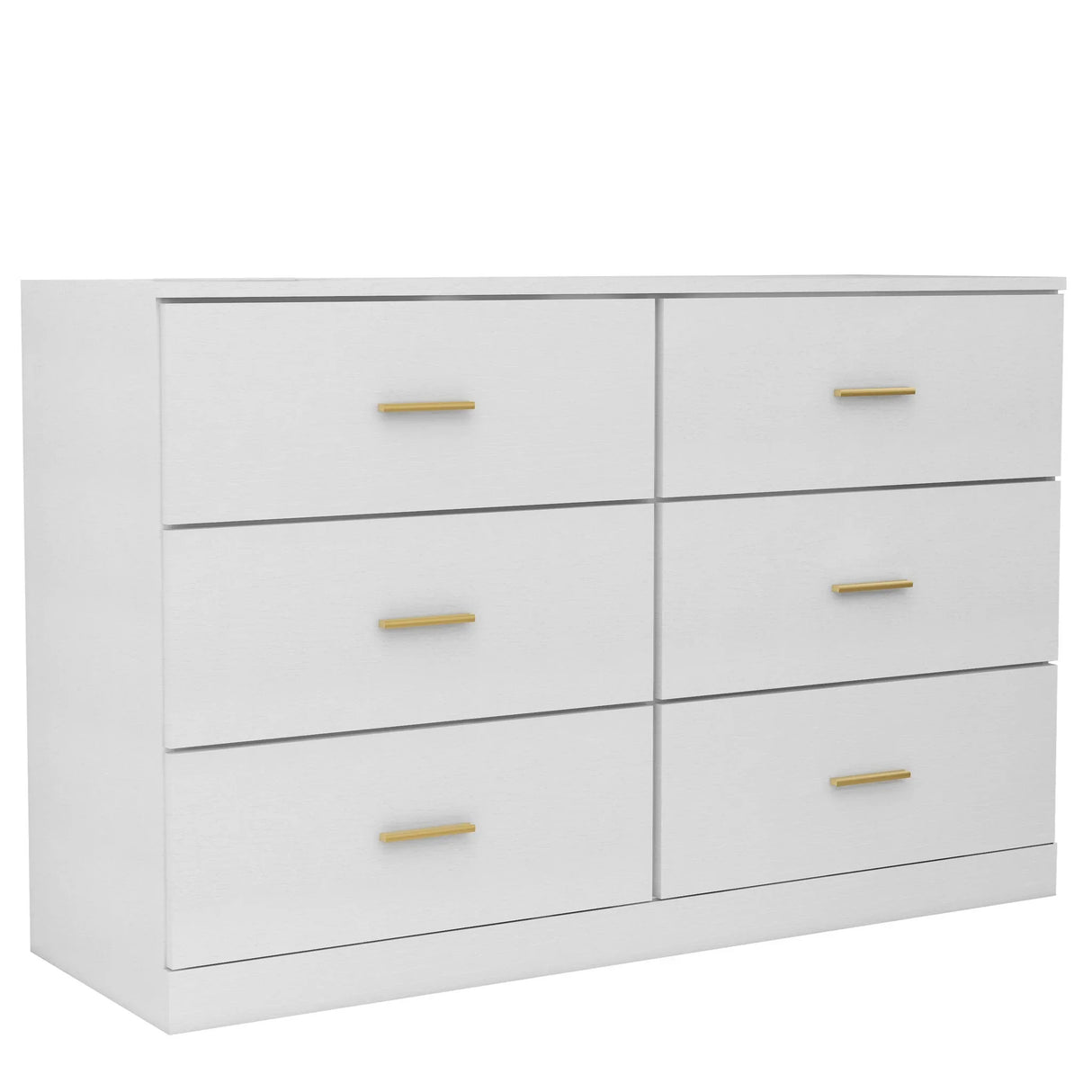 Modern Drawer Dresser For Bedroom, Ample Storage Wide Chest Of Drawers - Furniture Home Direct