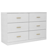Modern Drawer Dresser For Bedroom, Ample Storage Wide Chest Of Drawers - Furniture Home Direct