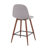 Pebble - Mid Century Modern Counter Stool (Set of 2) - Furniture Home Direct