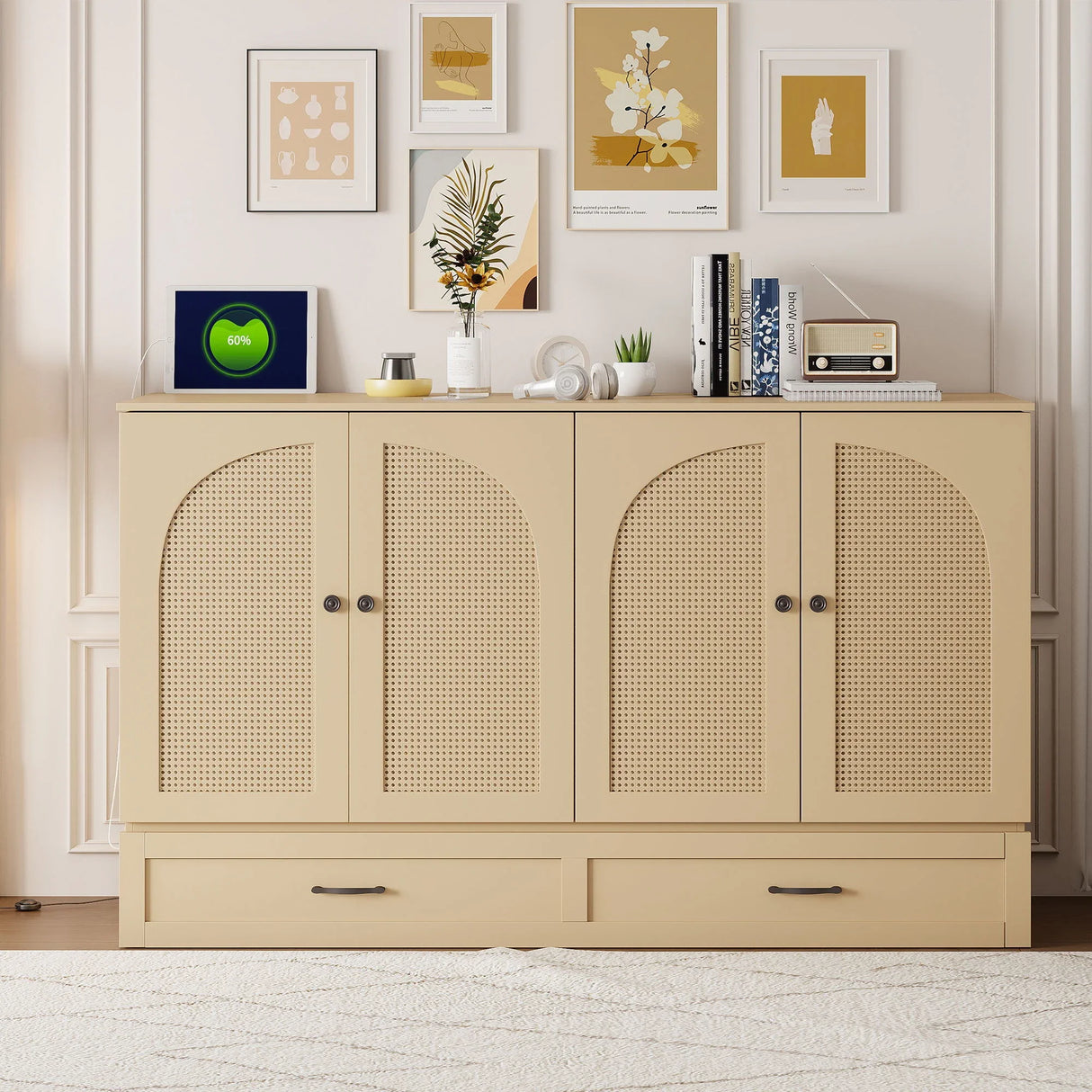 Murphy Bed With Large Drawers - Furniture Home Direct