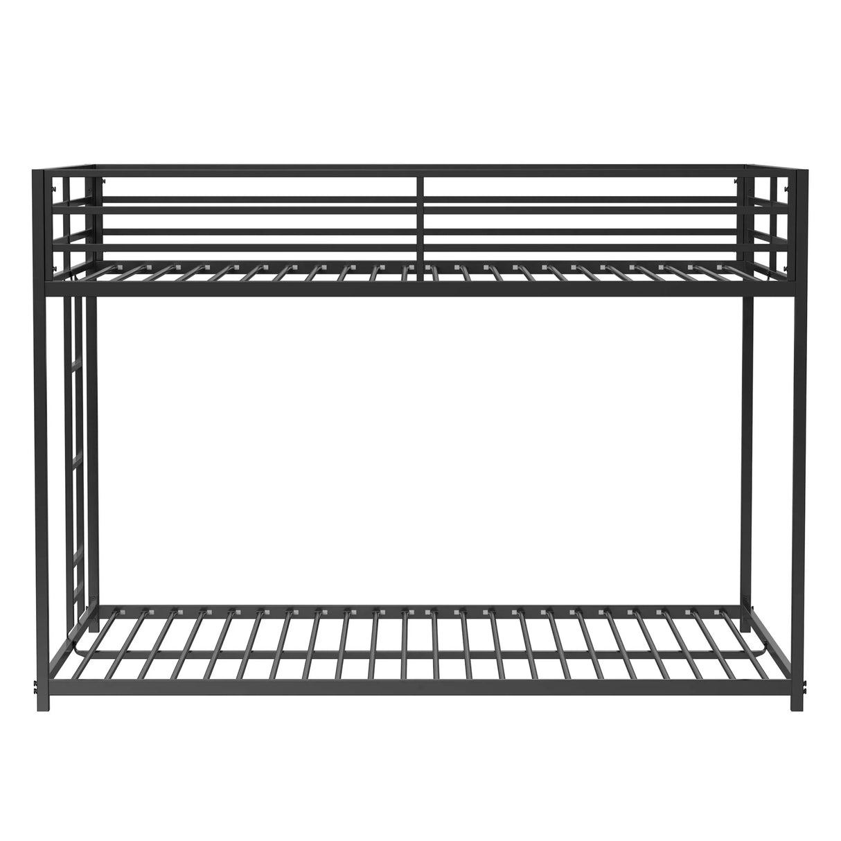 Adam - Full Over Full Bunk Bed - Black - Furniture Home Direct
