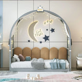 Extended Bed With Arched Roof And Trundle - Furniture Home Direct