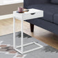 Accent Table, C - Shaped Contemporary Elegant Desig - Furniture Home Direct
