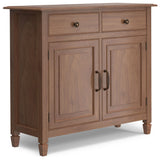Connaught - Entryway Storage Cabinet - Medium Saddle Brown - Furniture Home Direct