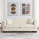 Sofa And Loveseat - Beige - Furniture Home Direct
