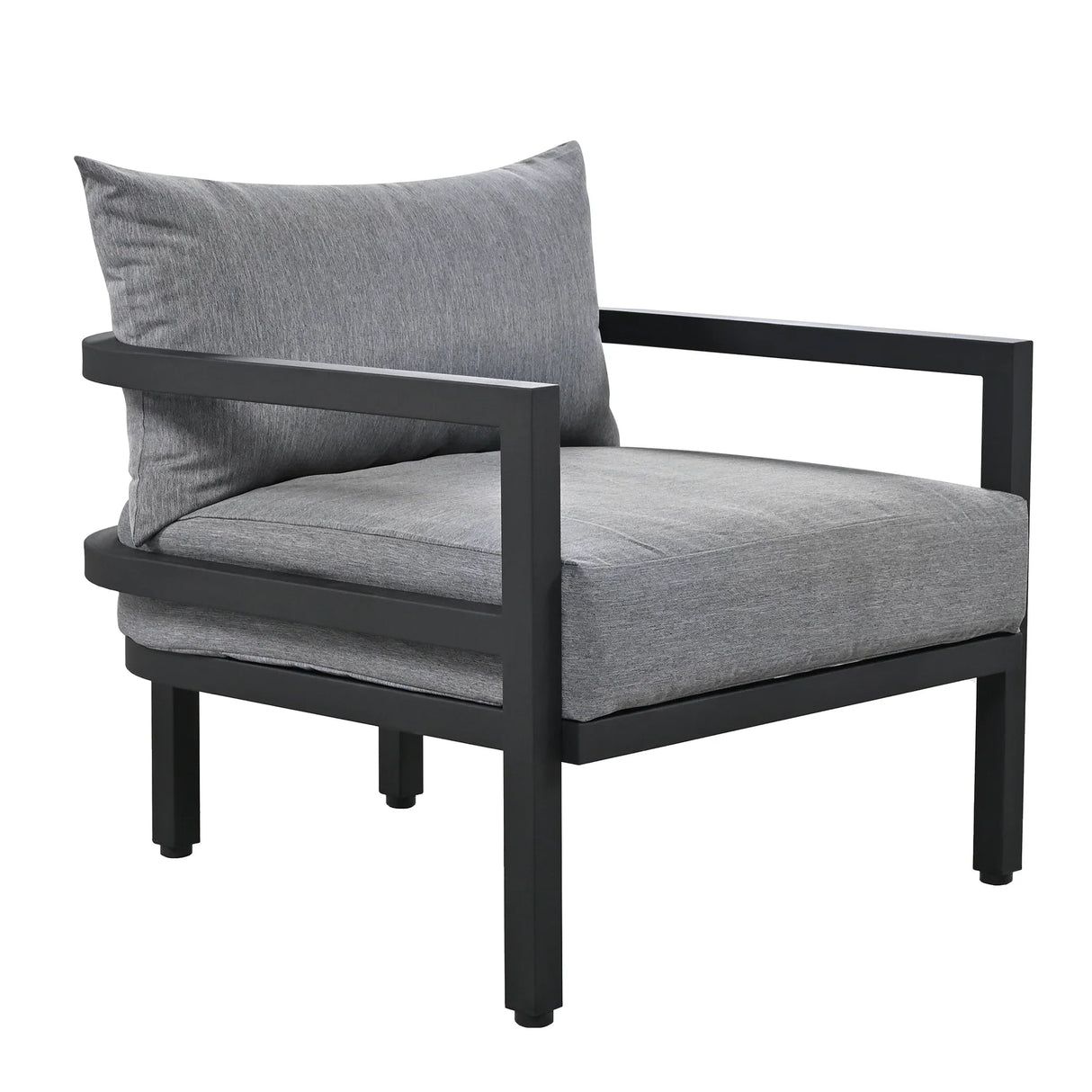 Modern Outdoor Patio Set - Gray - Furniture Home Direct