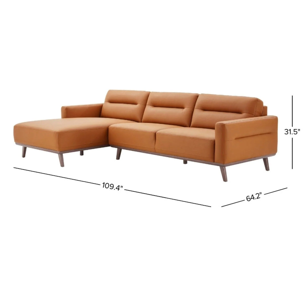 Ella - L-Shaped Sectional Couch - Furniture Home Direct