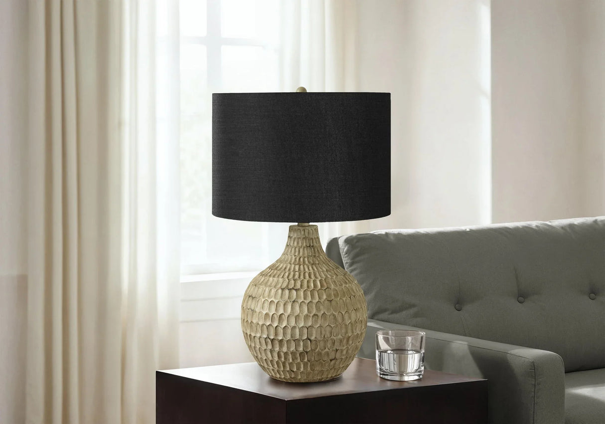 Lighting, Table Lamp, Resin, Contemporary - Brown - Furniture Home Direct