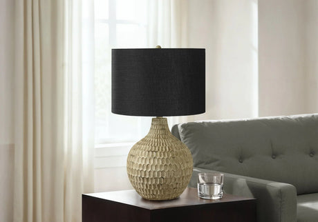 Lighting, Table Lamp, Resin, Contemporary - Brown - Furniture Home Direct