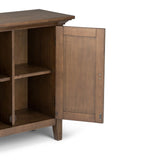 Redmond - Handcrafted Low Storage Cabinet - Furniture Home Direct