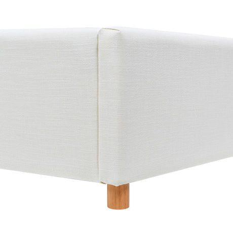 Miramar - Cushion Back Headboard Platform Bed Frame - Furniture Home Direct