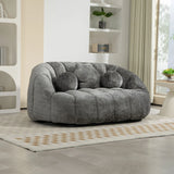 Bean Bag Lazy Sofa Durable Comfort Lounger High Back Bean Bag Chair Couch - Furniture Home Direct