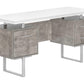 Computer Desk For Home Office, Laptop, Left, Right Set - Up, Storage Drawers, Contemporary & Modern - Furniture Home Direct