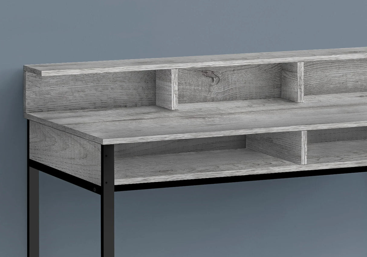 Computer Desk For Home Office, Standing, Storage Shelves, Laptop, Contemporary & Modern - Furniture Home Direct