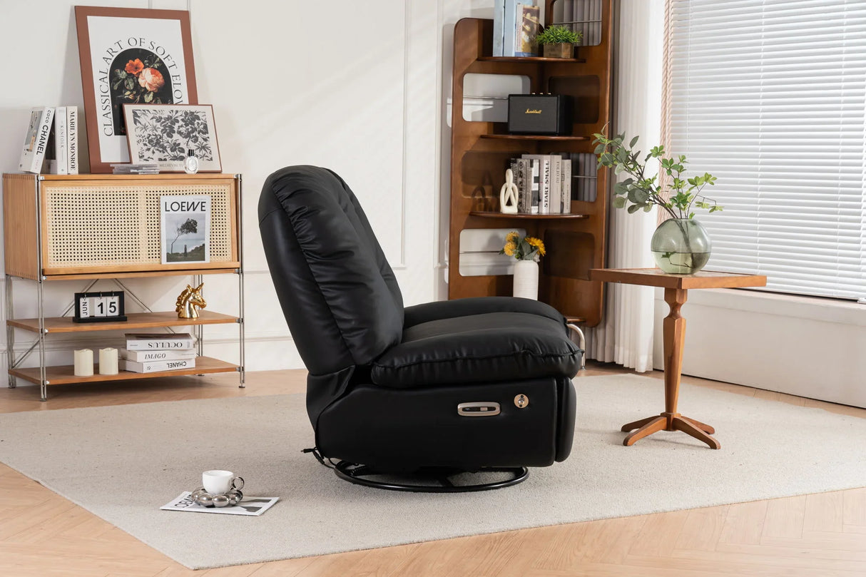 Power Recliner Swivel Glider USB Charger With Bluetooth Music Player, Sleep, Working, Game And Leisure - Furniture Home Direct