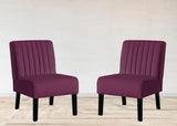Reese - Mid-Century Modern Accent Chairs With Minimalist Design (Set of 2) - Furniture Home Direct