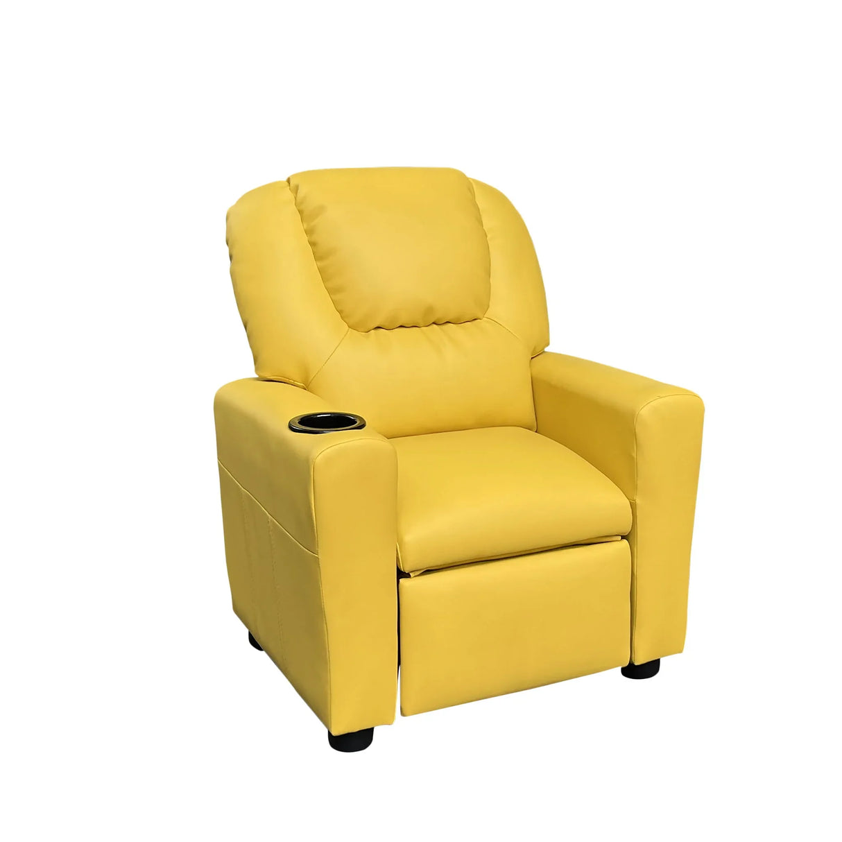 Marisa - PU Leather Kids Recliner Chair With Cupholder - Furniture Home Direct