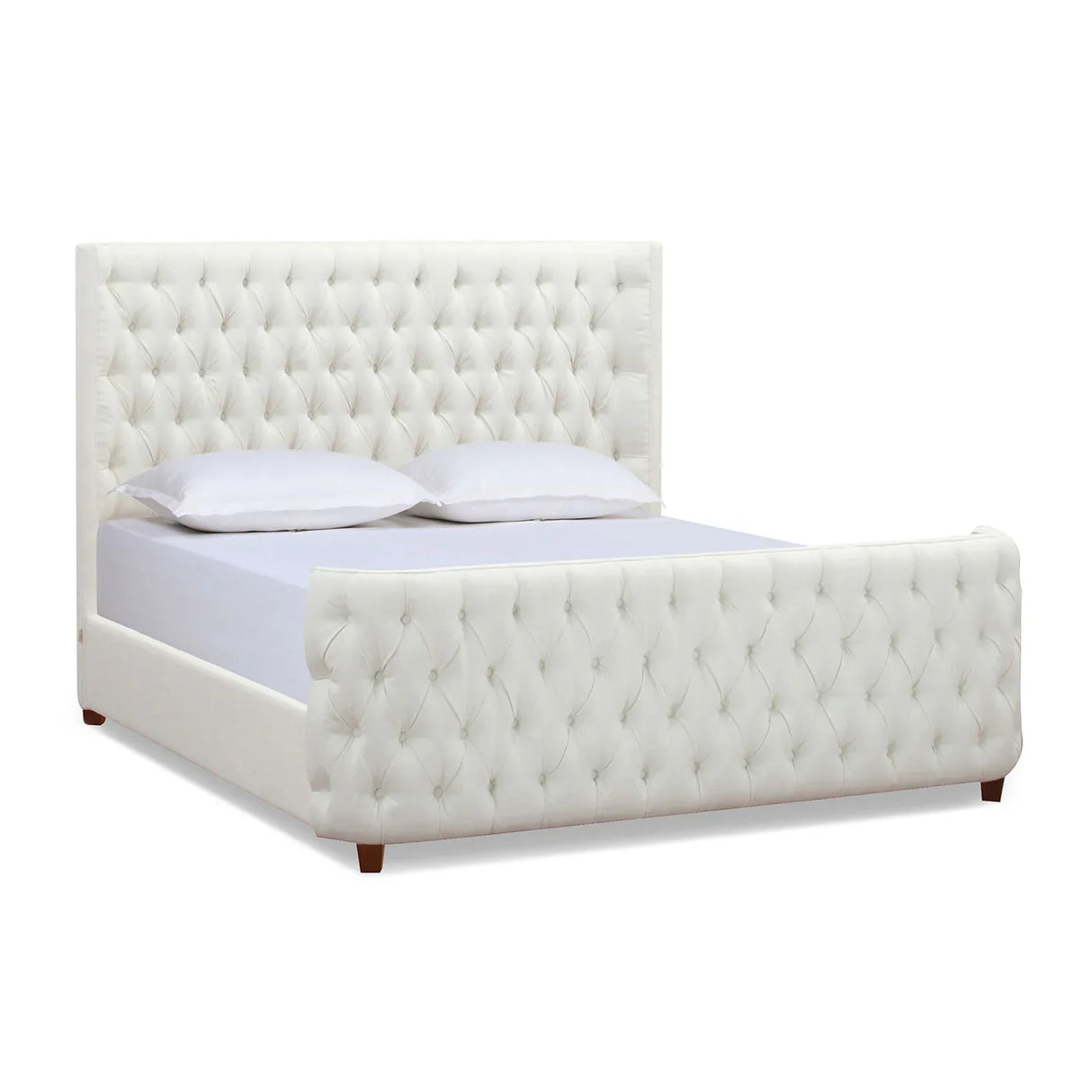 Brooklyn - Tufted Panel Bed Headboard And Footboard Set - Furniture Home Direct