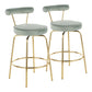 Rhonda - Glam Counter Stool (Set of 2) - Furniture Home Direct