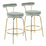 Rhonda - Glam Counter Stool (Set of 2) - Furniture Home Direct
