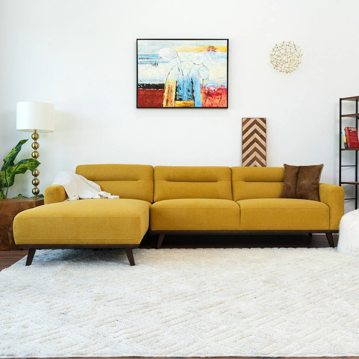 Ella - L-Shaped Sectional Couch - Furniture Home Direct