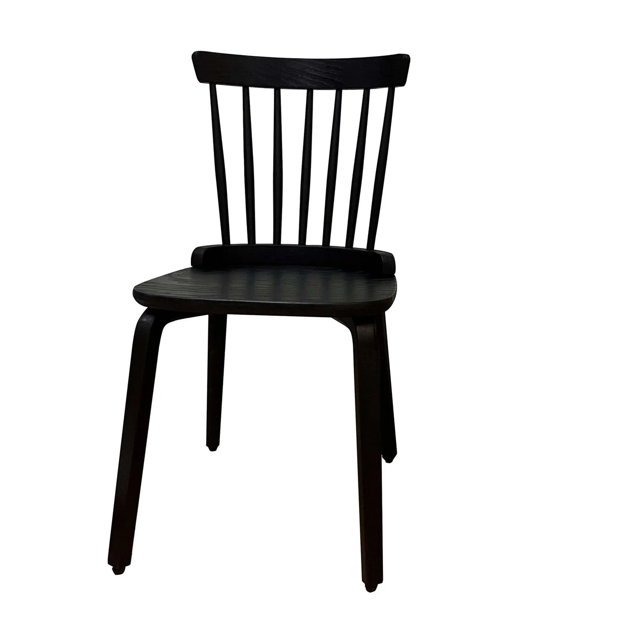 Solid Wood Slat Back Windsor Chair (Set of 2) - Furniture Home Direct