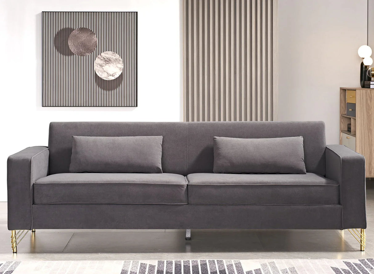 Aesthetic 3 Seater Couch With Classic Modern Appeal And Luxurious Soft Comfort - Furniture Home Direct