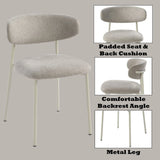 Ingram - Side Chair (Set of 2) - Light Gray - Furniture Home Direct
