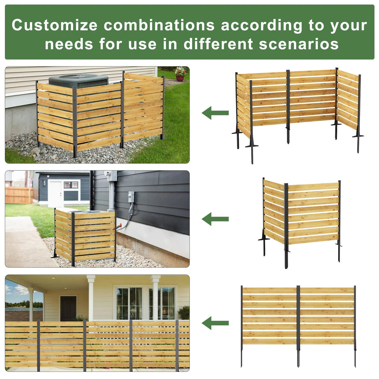 Outdoor Privacy Screen For Pool And Equipment Enclosures - Furniture Home Direct
