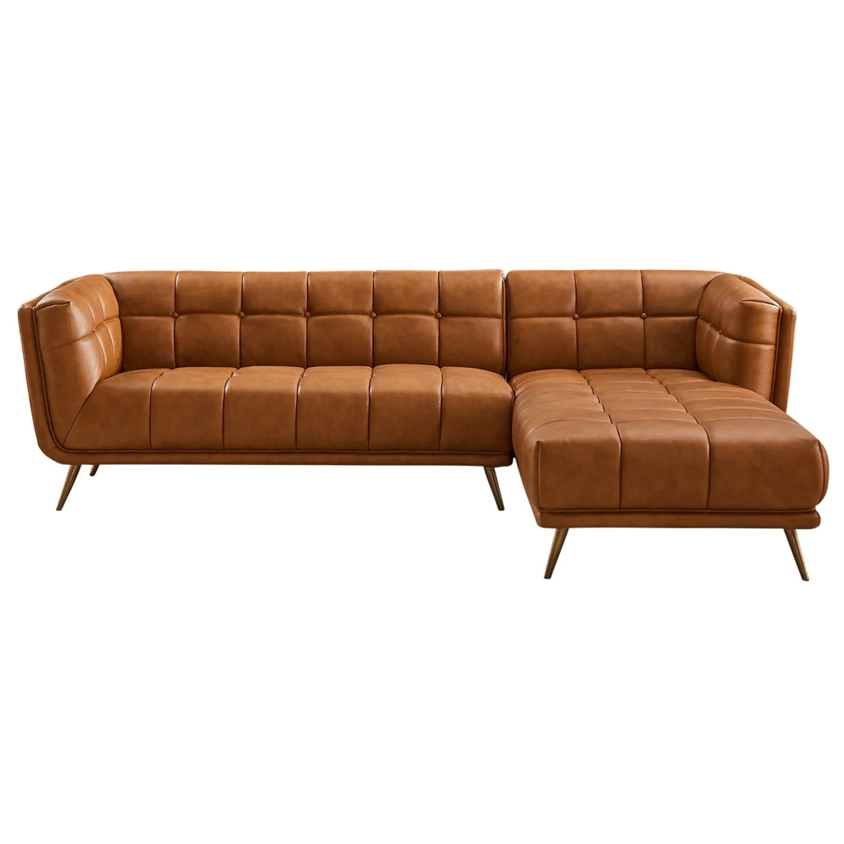 Addison - L Shape Sectional Sofa Tufted - Furniture Home Direct
