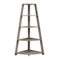 Bookshelf, Bookcase, Etagere, Corner, 4 Tier, Office, Contemporary & Modern - Furniture Home Direct
