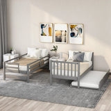 Bunk Bed With Twin Size Trundle - Furniture Home Direct