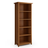 Amherst - 5 Shelf Bookcase - Light Golden Brown - Furniture Home Direct