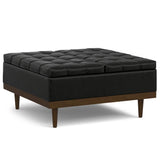 Mariah - Upholstered Lift Top Table Storage Ottoman - Furniture Home Direct