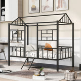 House Bed Frame With Slatted Support, No Box Spring Needed - Furniture Home Direct