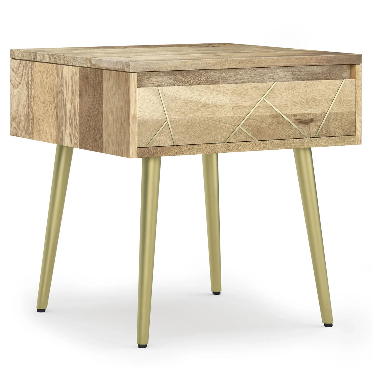 Jager - Side Table - Natural - Furniture Home Direct