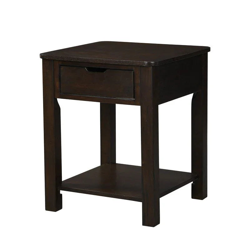 Flora - End Table With Drawer - Furniture Home Direct