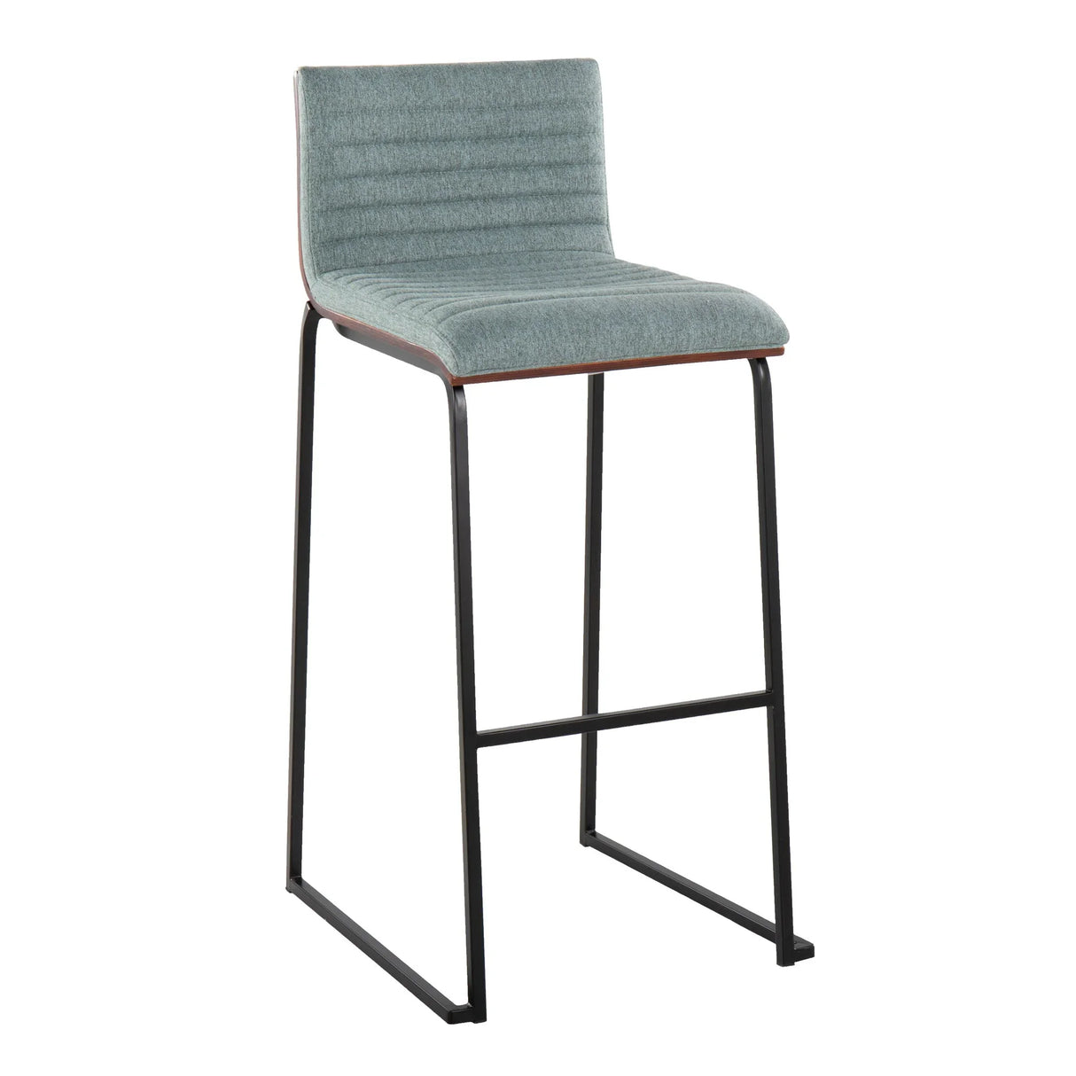 Mason Mara - Contemporary, Fixed Height Barstool (Set of 2) - Furniture Home Direct