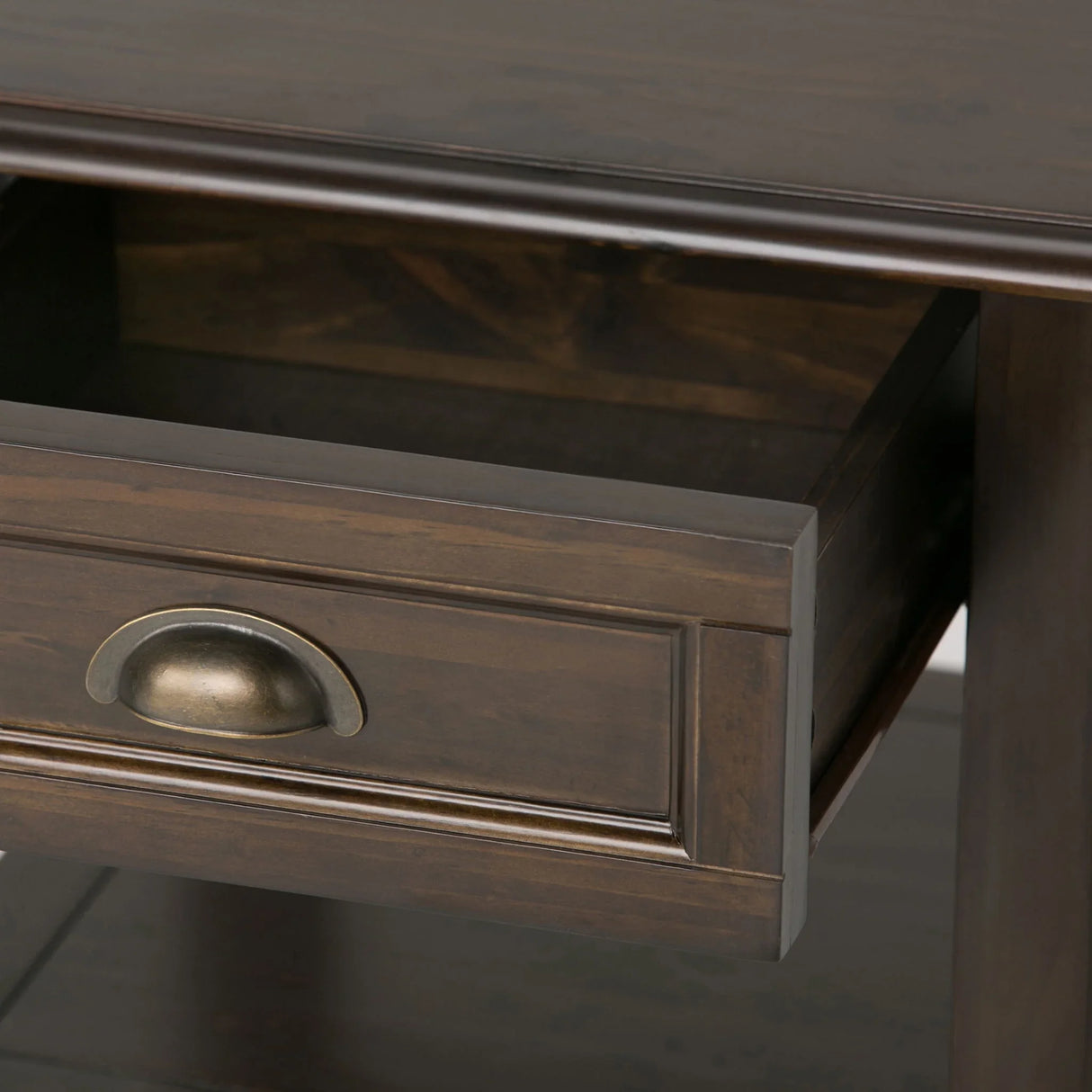 Burlington - End Table - Mahogany Brown - Furniture Home Direct