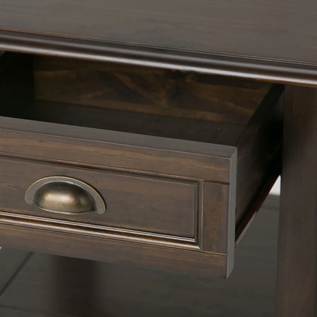 Burlington - End Table - Mahogany Brown - Furniture Home Direct