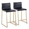 Mara - Contemporary Counter Stool Elegant Design (Set of 2) - Furniture Home Direct