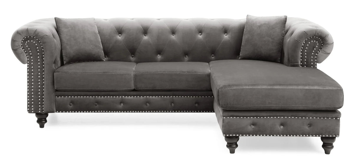 Nola - Luxurious Design Sofa Chaise - Furniture Home Direct